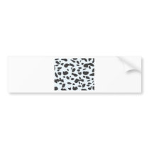 Dalmatian Dog Skin Pattern bumper stickers