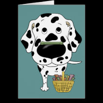 Dalmatian - Easter Bone Hunt, Anyone? cards