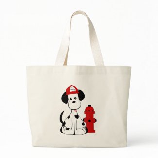 Dalmatian Fire Dog bag