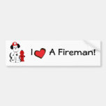 Dalmatian Fire Dog Bumper Bumper Stickers