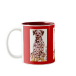 Dalmatian Fire Dog mugs