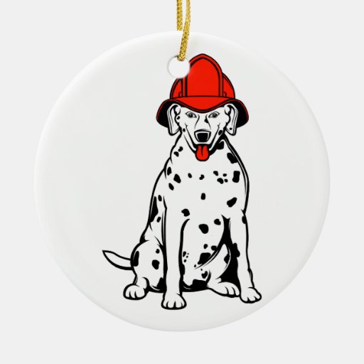 dalmatian fire dog statue