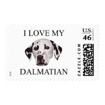 Dalmatian Love! postage