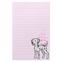 Dalmatian Love Stationery