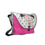 Dalmatian Messenger Bag Pink
