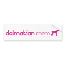 Dalmatian Mom bumper stickers