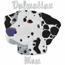 Dalmatian Mom Embroidered Shirt (Hoodie) embroidered shirts by MenagerieMayhem Dalmatian Mom Embroidered Shirt (Hoodie) embroidered shirts