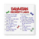 DALMATIAN Property Laws 2 Refrigerator Magnet