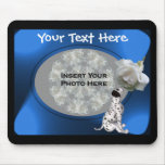 Dalmatian Puppy Add Photo Template Mousepad