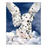 Dalmatian puppy angel painting on canvas Dalmatian puppy angel painting on canvas