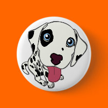 DALMATIAN PUPPY BUTTON buttons