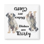 Dalmatian Puppy Lovers Dishwasher Magnet