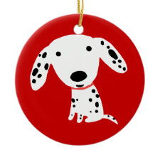 Dalmatian Puppy ornament