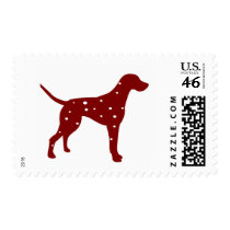 Dalmatian (Red) postage by purelypups Dalmatian (Red) postage