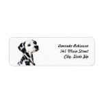 Dalmatian Return Address Label
