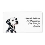 Dalmatian Shipping Label
