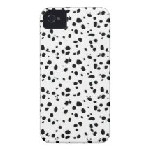 Dalmatian Spots, Dalmatian Print, Dalmatian Fur iPhone 4 Case-Mate Case