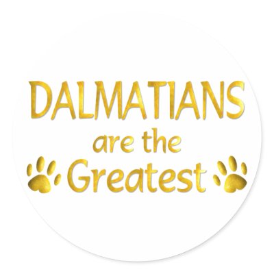 Dalmatian Sticker by TLArnold4