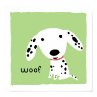 Dalmatian Woof print