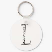 Dalmatians L keychains by Alphabet_Tees Dalmatians L keychains