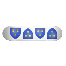 Dalmatie, Hungary Custom Skate Board
