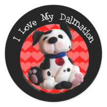 Dalmation Cafe stickers by mariabellimages Dalmation Cafe stickers