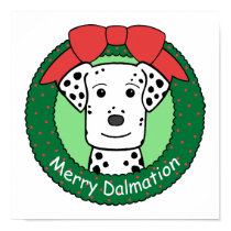 Dalmation Christmas posters
