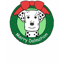 Dalmation Christmas t-shirts by dogcartoons Dalmation Christmas t-shirts
