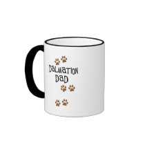 Dalmation Dad mugs