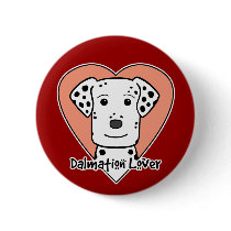Dalmation Lover buttons by dogcartoons Dalmation Lover buttons