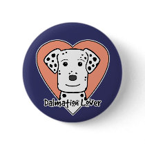 Dalmation Lover buttons by dogcartoons Dalmation Lover buttons
