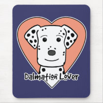 Dalmation Lover mousepads by dogcartoons Dalmation Lover mousepads