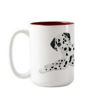 Dalmation Pup mugs by Dogshoppe Dalmation Pup mugs