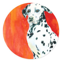 Dalmation Stickers by mozache Dalmation Stickers