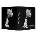 Dalmation White Rose Photo Album Avery Binder binder