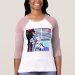 Ladies 3/4 Sleeve Raglan (Fitted)