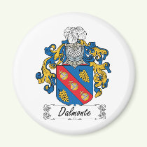 Dalmonte Family Crest Magnet