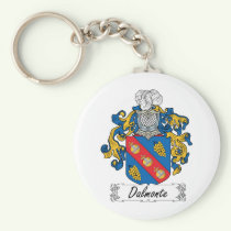 Dalmonte Family Crest Keychain