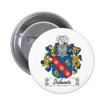Dalmonte Family Crest Button