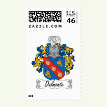 Dalmonte Family Crest Stamps