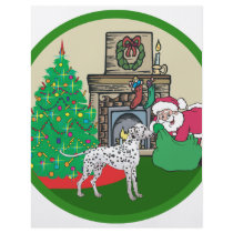 dalmtatian santas flyers by freespiritdesigns dalmtatian santas flyers