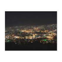 Damascus at night - Syria Post Card