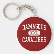 Damascus - Cavaliers - Middle - Damascus Virginia Key Chains