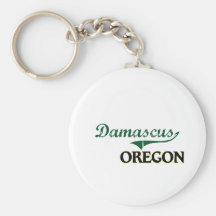 Damascus Oregon Classic Design Key Chains