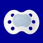 damask21 LIGHT BLUE WHITE DAMASK DECORATIVE SCROLL pacifiers