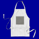 DAMASK29 DAMASK BLACK WHITE PATTERN TEXTURE TEMPLA aprons