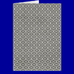 DAMASK29 DAMASK BLACK WHITE PATTERN TEXTURE TEMPLA cards