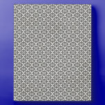 DAMASK29 DAMASK BLACK WHITE PATTERN TEXTURE TEMPLA plaques