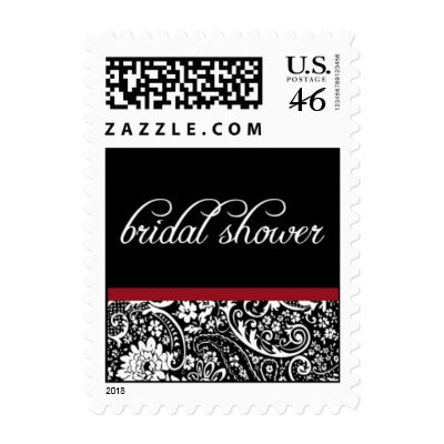 Damask Beauty-Bridal Shower-Small Postage