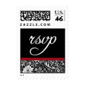 Damask Beauty-RSVP-Small Postage - Customized postage by twoheartsshoppe Damask Beauty-RSVP-Small Postage - Customized postage